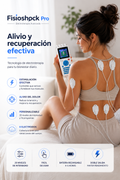 FISIOSHOCK 4-Channel Therapeutic Muscle Electrostimulator and Massager